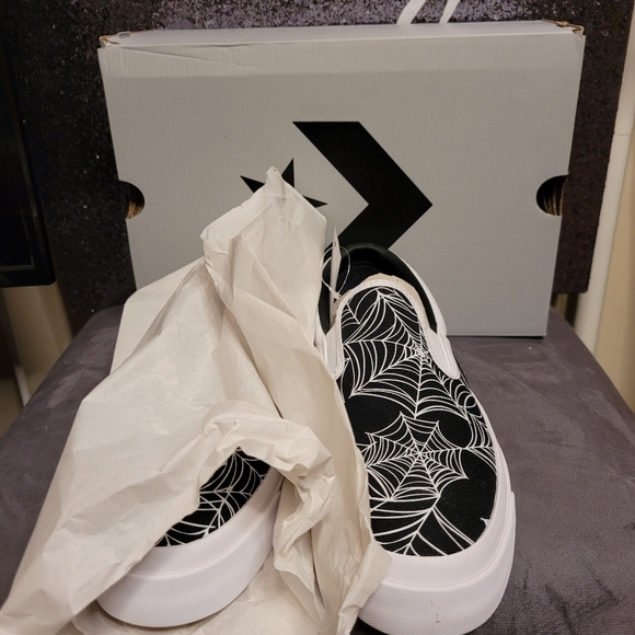 Converse Spider print slip on - Picture 2 of 7
